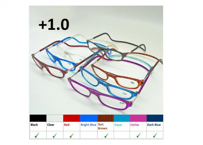 product image Magnetic Reading Glasses +1.0 Strength